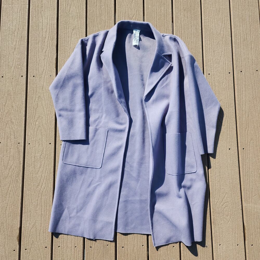 Sadie & Sage Lilac Peacoat Womens Size Medium